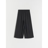 Reserved - Wide leg hlače - crno | shoptok.hr