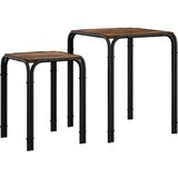  Bocni stol Dimljeni hrast 41 x 40 x 50 cm Konstruirano drvo - Dimljeni hrast | shoptok.hr