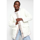 Trendyol Winter Jacket - Ecru - Puffer | Shoptok.si