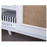 Hanah home TV nosač za komodicu, 55x180x41 cm, boja bijelog hrasta | Eponuda.ba