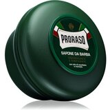 Proraso green shaving soap in a jar trdo milo za britje z mentolom in evkaliptusom 150 ml za moške Cene