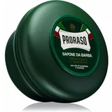 Proraso green Shaving Soap In A Jar tvrdi sapun za brijanje s mentolom i eukaliptusom 150 ml za muškarce