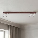 Brilagi LED spot svetlo SELE 4xGU10/30W/230V + LED/25W bela/dekor hrasta | Eponuda.com