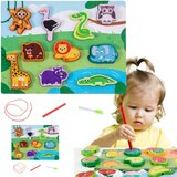  Drveni puzzle magneti nanižu životinje koje se isprepliću | shoptok.hr