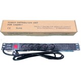 Exeshop ExeLink Razvodni PDU panel za rack 19 in, sa 5 utičnih mesta, kabl 2m (aluminijum) Cene