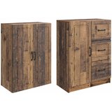  Set ormara 2 kom. Staro drvo Konstruirano drvo | shoptok.hr