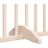 vidaXL Ograda za pse z vrati zložljiva 6 panelov 480 cm topolovina | Shoptok.si