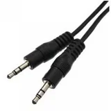 Kabl audio 3.5mm - 3.5mm M/M 1.2m crni