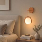 Opviq zidna lampa GEDIK-20445-C, 1 × E27, braon / narandžasta | Eponuda.com