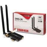 Inter-tech wlan pci express mrežna kartica Dmg-36 ax5400 u