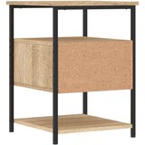 vidaXL Noćni ormarić boja hrasta 40 x 42 x 56 cm od konstruiranog drva | shoptok.hr