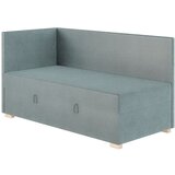 Ghado Plavi kutni dječji krevet s prostorom za odlaganje s madracem 90x200 cm Flexi - | shoptok.hr