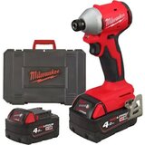 Milwaukee aku udarni odvijač 1/4” 18V 4Ah M18 BLIDRC-402C 4933492840 | ePonuda.com