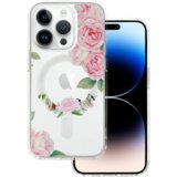 Onasi Clear Case Elite z MagSafe za iPhone 15 - roza Cene