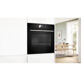 Bosch HBG778NB1 Exclusiv Serija 8 crna, Vgradna pecica, Piroliza, Povezava doma. | Shoptok.si
