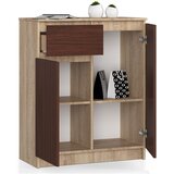 AKORD KOMODA K80 2D 1SZ CLP DĄB SONOMA / WENGE, (21702889) | Shoptok.si