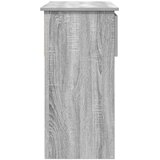  Konzolni stol s ladicama sivi Sonoma 85,5x38,5x74,5 cm | Eponuda.ba