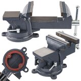  Bravarski škripac 125 mm rotirajući s nakovnjem 360 PM-IS-125T | shoptok.hr