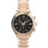 Timex Ročna ura Dress Chronograph TW2W20100 Rožnato zlato