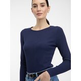 Orsay Women's Navy Blue Long Sleeve T-Shirt - Women's | Shoptok.si