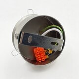  Stropna svetiljka ELIAS 1xE14/5W/230V Ø 13 cm mat hrom/zadimljeno sivo | Eponuda.com