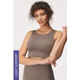 Only Play Športni top 'Jaia' rjava | Shoptok.si