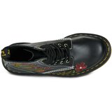 Dr. Martens Pol&amp;scaron;kornji 1460 PASCAL FLORAL BLACK WANAMA Črna Slike
