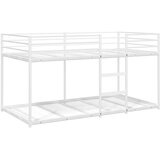  Krevet na kat bez madraca bijeli 90x200 cm čelik | shoptok.hr