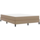  Konstrukcija postelje z vzmetnico Kapučino 140 x 190 cm blago, (5000123537) | Shoptok.si