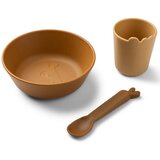Done By Deer komplet jedilni set Kiddish mustard 1526174 | Shoptok.si