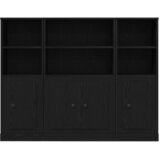  Highboard Crni hrast 132 x 35,5 x 103,5 cm Konstruirano drvo | shoptok.hr
