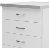 XXXL Kuhinjska Spodnja Omarica Wito, Bela, Barva Hrasta | Shoptok.si