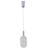  LED luster na sajli PERFORATO LED/6,3W/230V 3000K sjajni hrom prečnika 13 cm | Eponuda.com