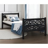 Molarem Home Metalni dječji krevet Viana - crni - 200x90 cm - Bez madraca | shoptok.hr