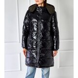 Gemre Black-green reversible long Cesario jacket | Shoptok.si