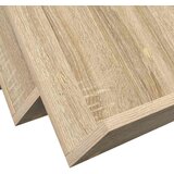  Regal za revije Sonoma hrast 90 x 53 x 28,5 cm Konstruiran les, (5000214279) | Shoptok.si