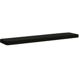  Jastučići za klupe - 2 dijela VUGHT 2 pcs 100% poliester Crna - Crna (poliester) 140 x 30 cm 2 | shoptok.hr