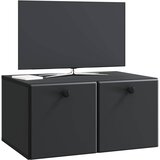 TV ormar za zid 59,5 x 41 x 30 cm Crna Konstruirano drvo Zidne | Eponuda.com