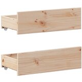  Okvir kreveta bez madraca s uzglavljem 160 x 200 cm od borovine | shoptok.hr