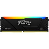 Kingston DDR4 32GB (2x16GB) 3600MHz [FURY BEAST], Non-ECC UDIMM, CL18 1.35V, 288-Pin 1Rx8, Memory kit w/Heatsink KF436C18BBK2/32 | ePonuda.com