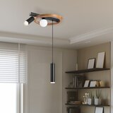  Visilica na sajli OTIS 1xG9/5W/230V + 2xE27/15W/230V hrast | Eponuda.com