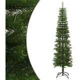  Umjetno usko božićno drvce sa stalkom 210 cm PE | shoptok.hr
