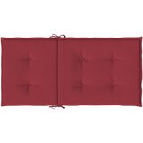  Jastuci za vrtne stolice 2 kom boja vina 100x50x3 cm od tkanine | Eponuda.com