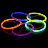  Fluorescentne narukvice za igru koje svijetle u mraku - 100 komada - šarene | Shoptok.si
