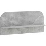  Zidna polica 2 kom. Betonska siva 80,5 x 13,5 x 37,5 cm | shoptok.hr