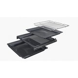 Bosch HBG774KB1F Exclusiv Serie 8 crna, Vgrajeni pecica, piroliza, Home Connect | Shoptok.si