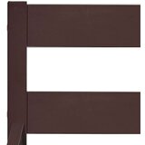  Posteljni okvir temno rjav iz trdne borovine 90x200 cm, (20606433) | Shoptok.si