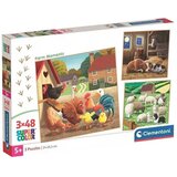 Clementoni Farm trenuci 3x48 komada Super Color puzzle - Cijene