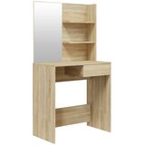  Set toaletni stolić boja hrasta hrasta 74,5x40x141 cm | shoptok.hr