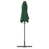  Vrtni suncobran Zelena 380 x 196 x 235 cm | shoptok.hr